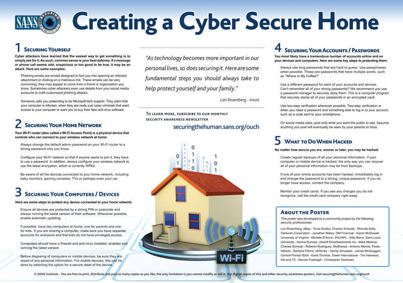 Creating a Cyber Secure Home Thumbnail