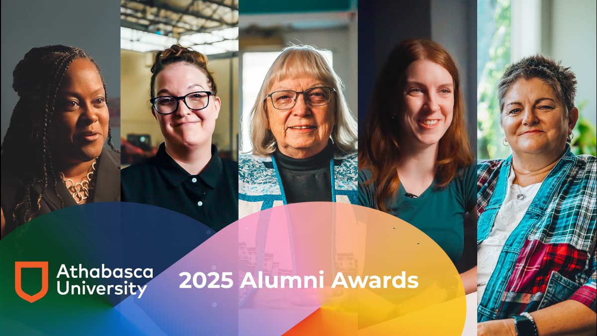 Athabasca University's 2025 Alumni Award winners