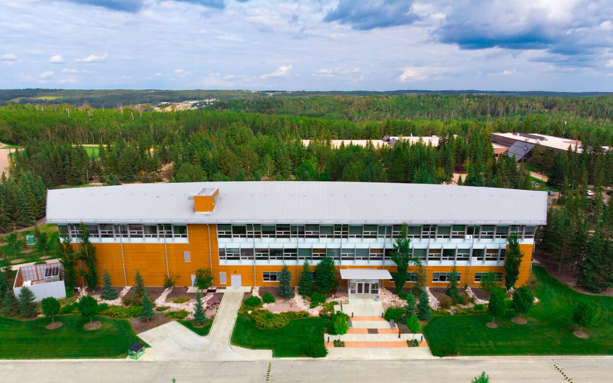 The Academic and Research Centre at the Athabasca campus.