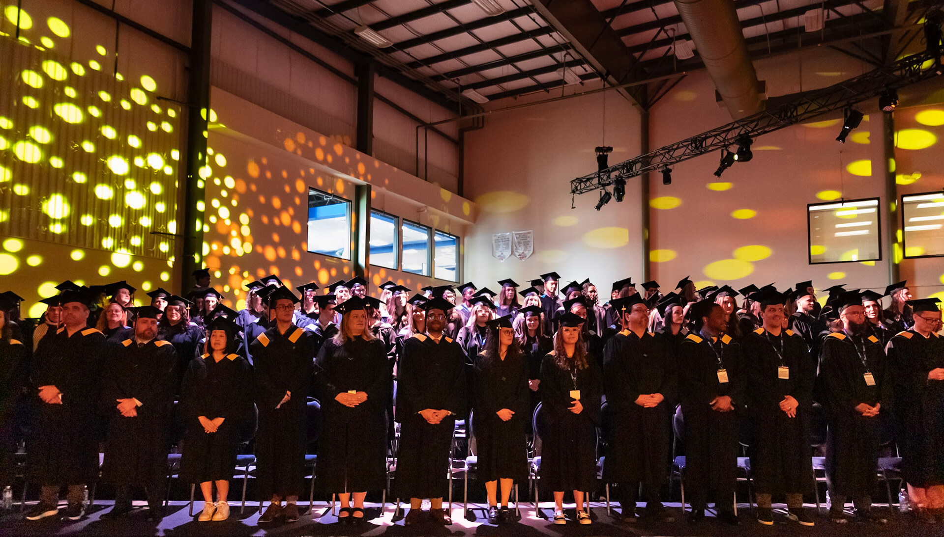 AU graduands during convocation ceremonies