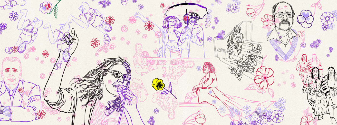 illustration of trans icons