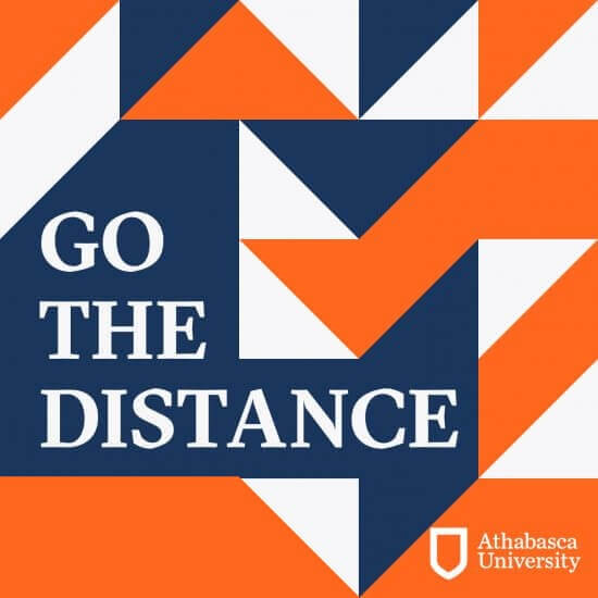 Go The Distance podcast logo