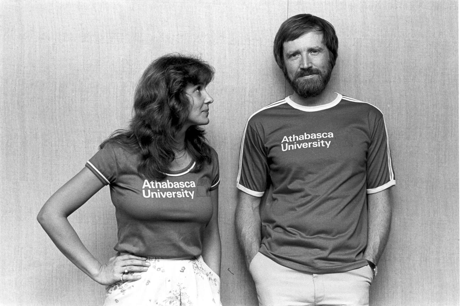 1991.056-03045 vintage photo of woman and man standing