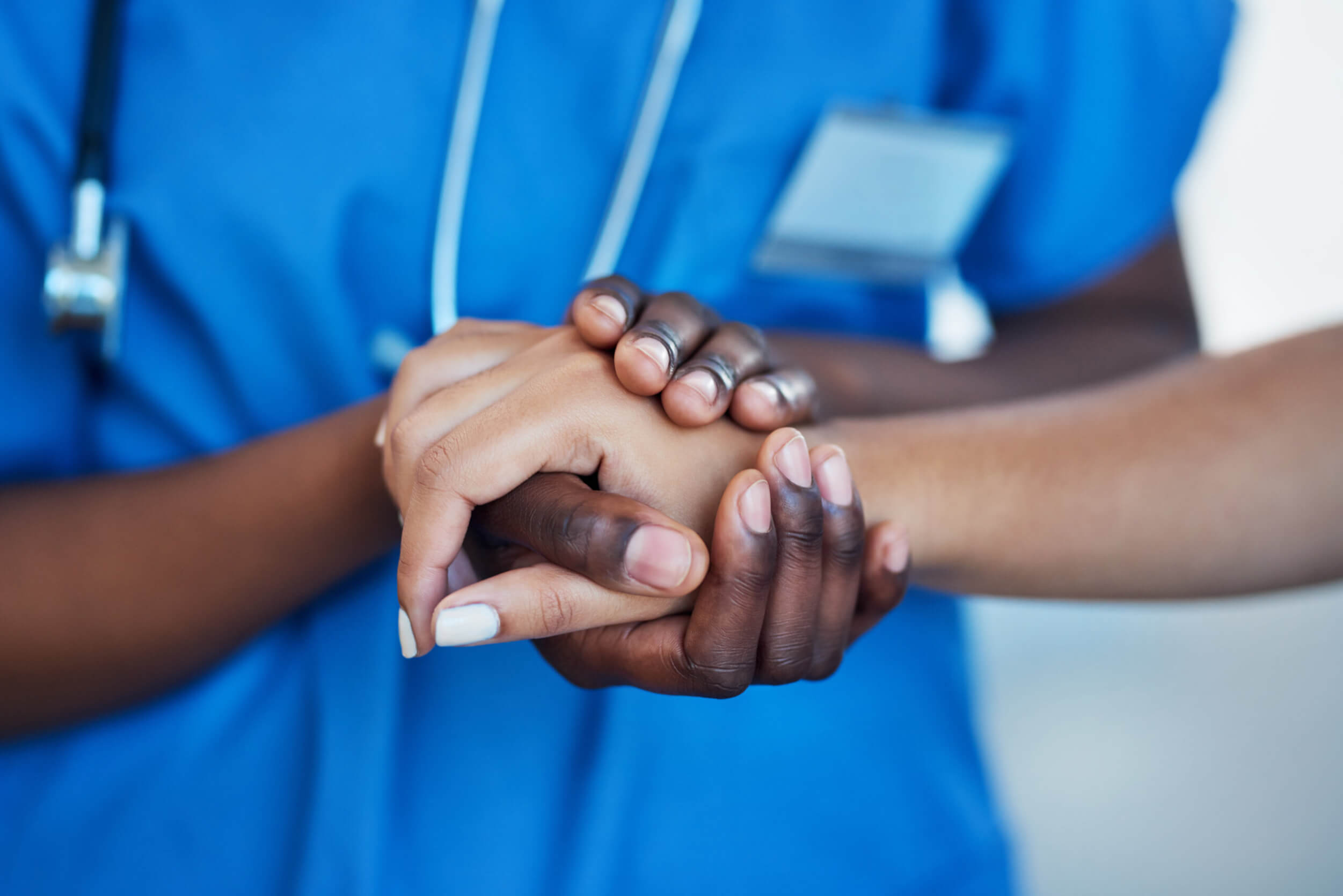 Your healthcare needs will always come first Closeup shot of a nurse holding a patient's hand in comfort
