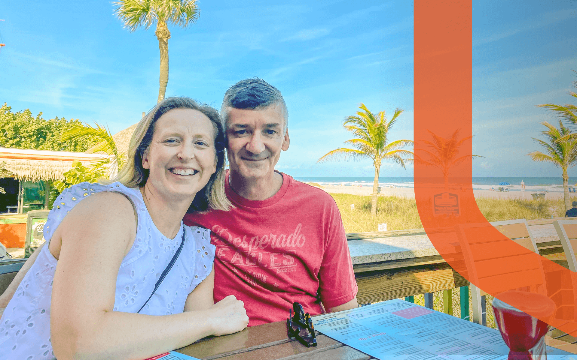 MC-Cara Zaharychuk 2 Athabasca University Master of Counselling grad Cara Zaharychuk and husband on vacation